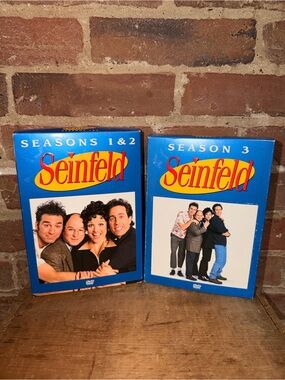 Seinfeld DVD Box Sets Seasons 1-3 - Bright Blue Packaging